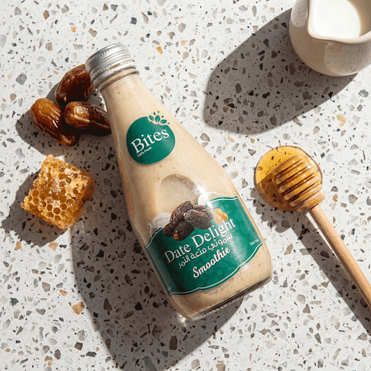 Dates Delight :Smoothie - 240ml :(Glass Bottle)