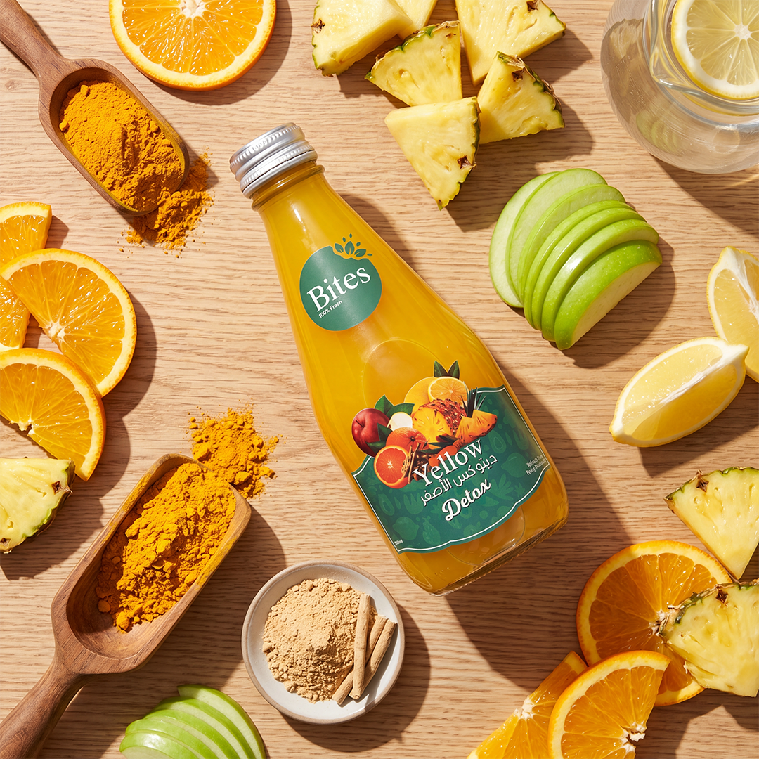 Yellow Detox: 240ml - : (Glass Bottle)