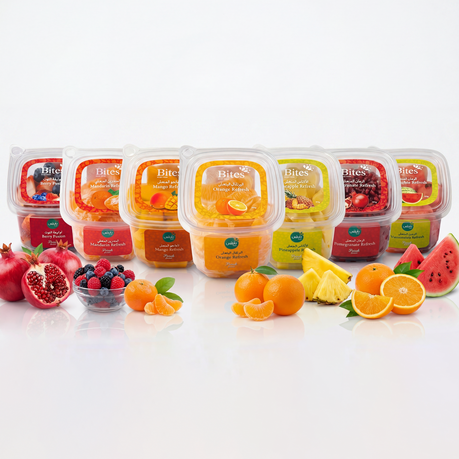 Cut fruits