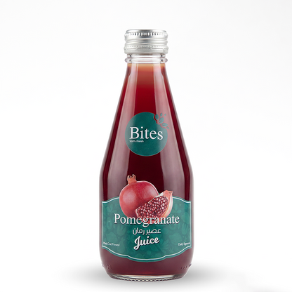 Fresh Pomegranate Juice: Cold-Pressed. 240ml :(Glass Bottle)