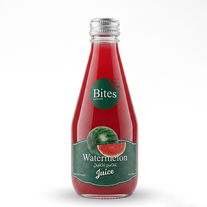 Fresh Watermelon Juice: Cold-Pressed. 240ml :(Glass Bottle)