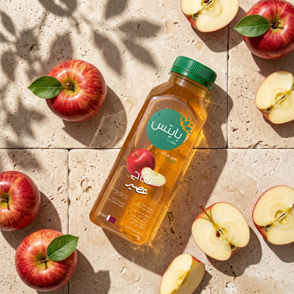 Fresh Apple Juice: Cold-Pressed. : 240ml