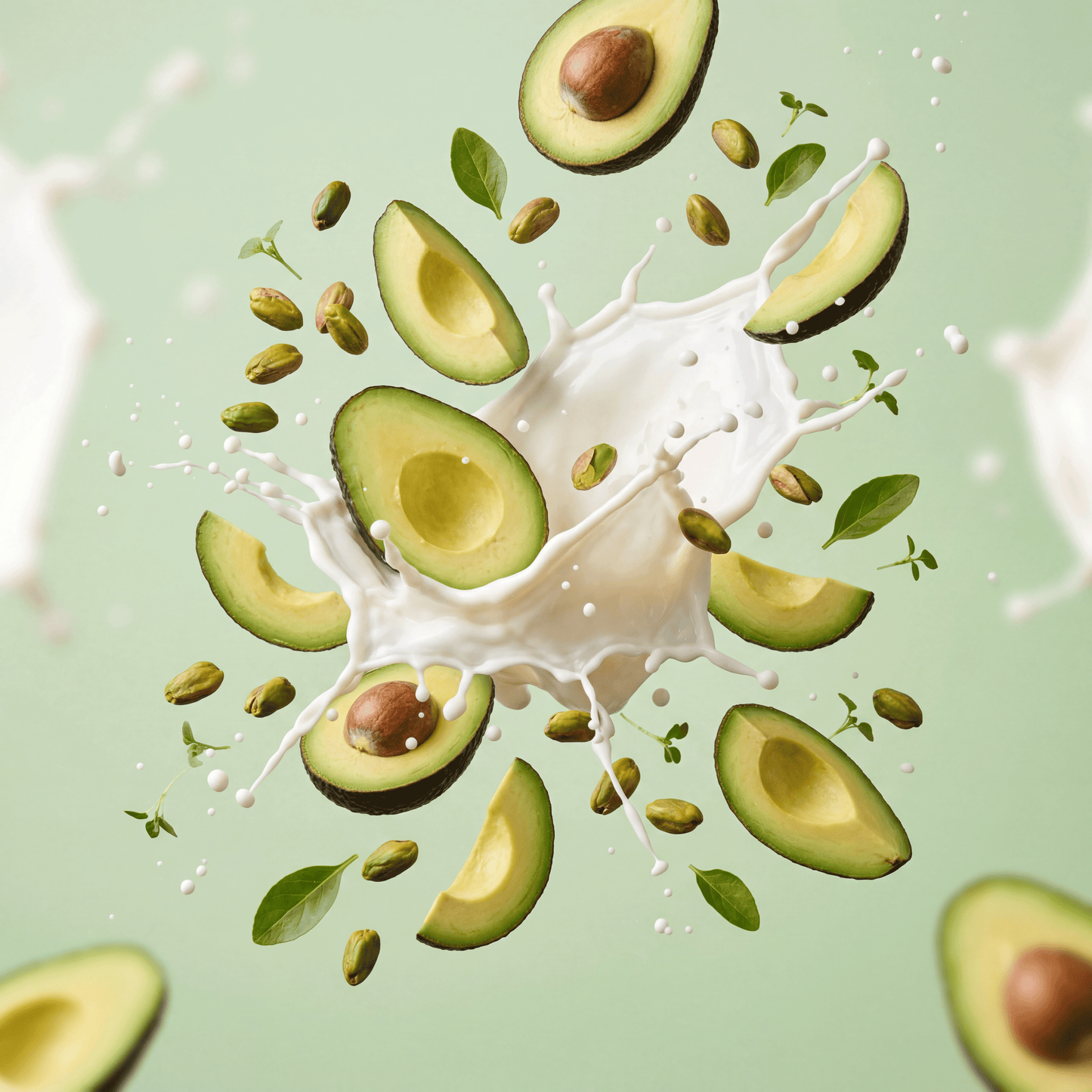 Avocado Delight :Smoothie - 240ml :(Glass Bottle)