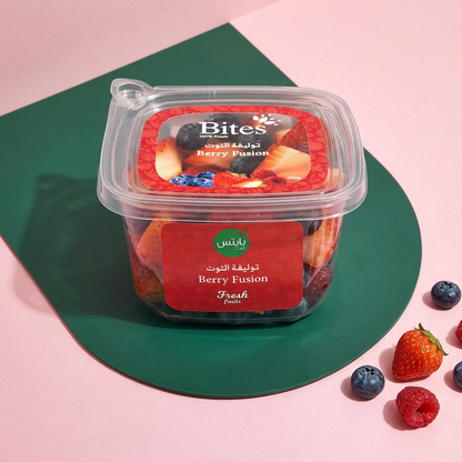 Berries Refresh   - :(Strawberry, Blueberry, Raspberry) :Fruit Cut