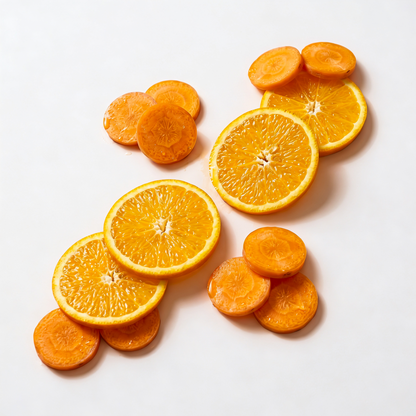 Fresh Carrots & Orange:Juice. Cold-Pressed :240ml