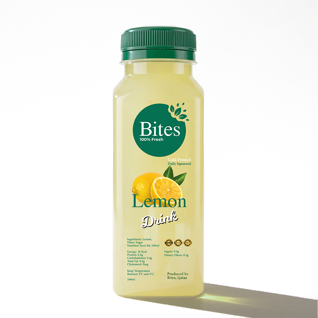 Fresh Lemon Juice: Cold-Pressed. :240ml