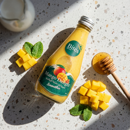 Mango Delight Smoothie 240ml (Glass Bottle)