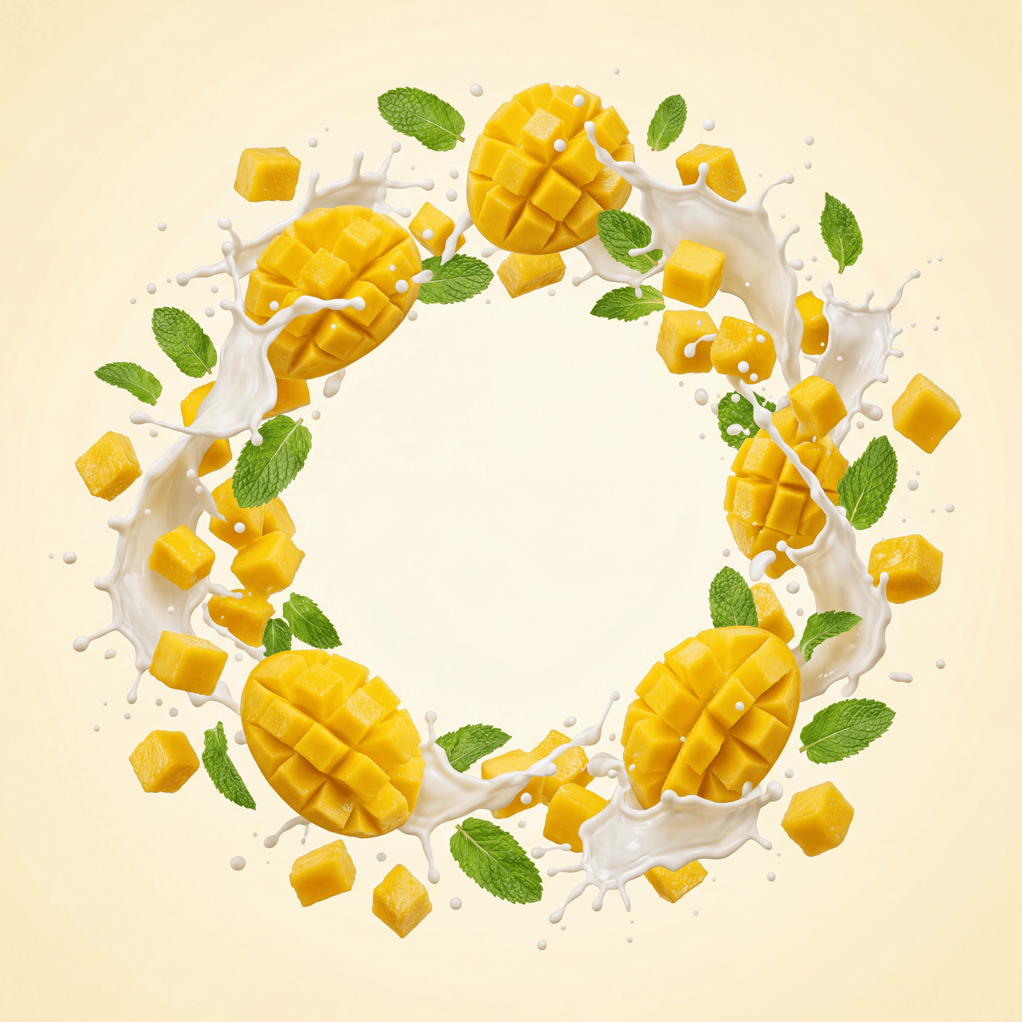 Mango Delight: Smoothie - :240ml