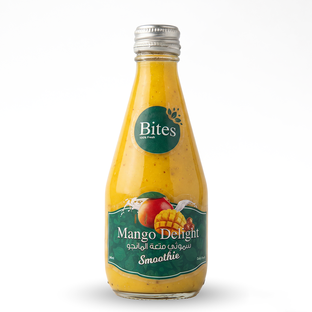 Mango Delight Smoothie 240ml (Glass Bottle)