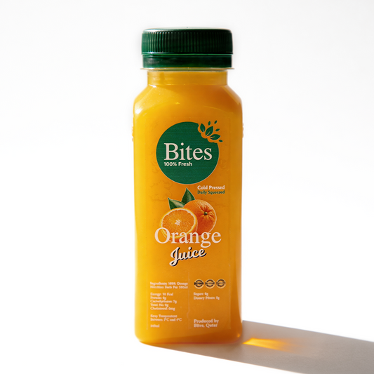 Fresh Orange Juice: Cold-Pressed.: 240ml