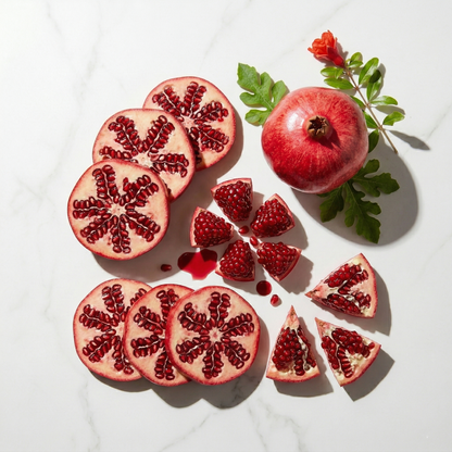 Fresh Pomegranate Juice: Cold-Pressed. 240ml :(Glass Bottle)