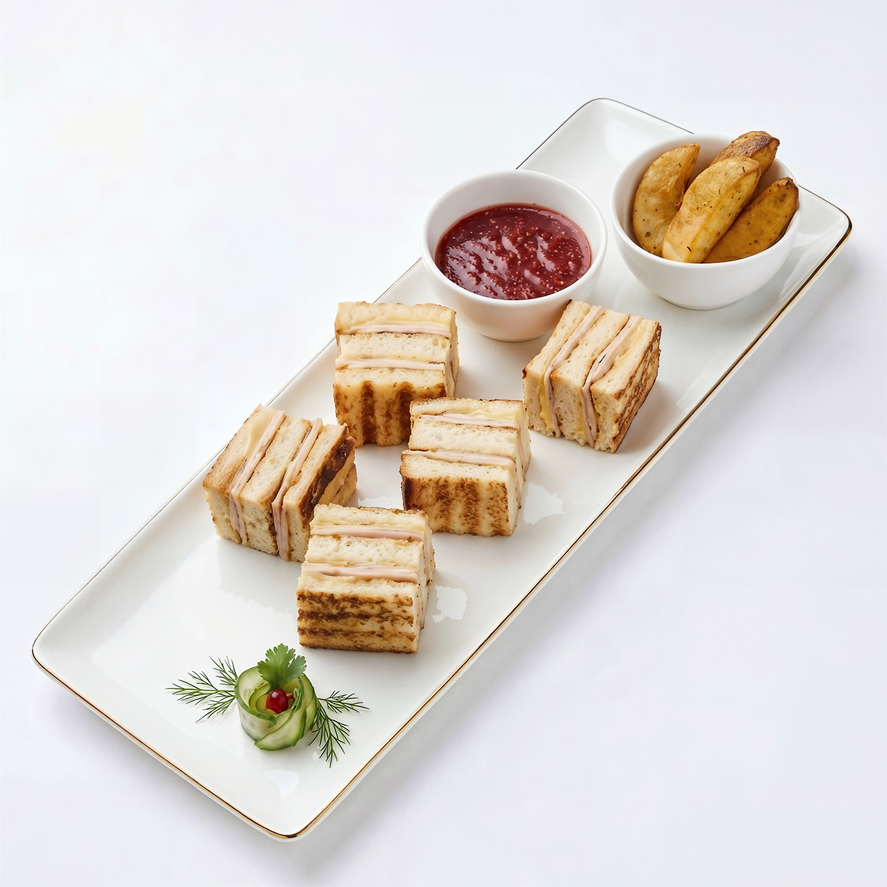 Turkey & Jam Sandwich