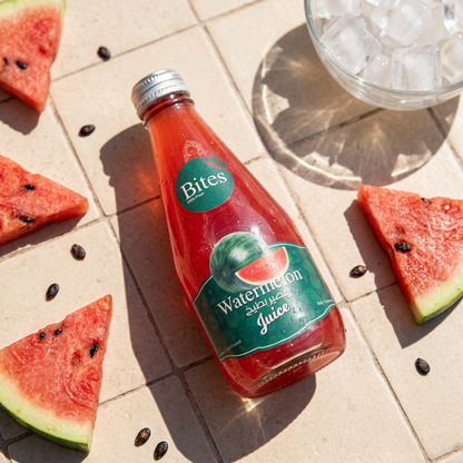 Fresh Watermelon Juice: Cold-Pressed. 240ml :(Glass Bottle)